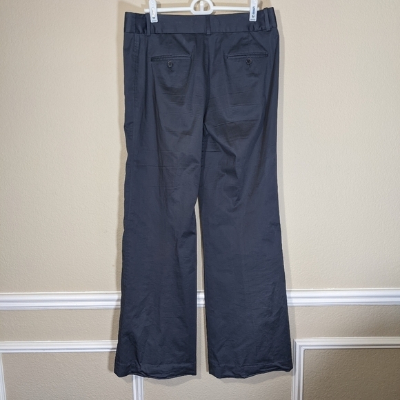 Slate Grey Cotton Dress Business Pants Slacks - Picture 2 of 7